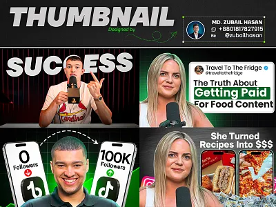 YouTube Thumbnail Design eye catching thumbnail eye catching thumbnail design graphic design thumbnail video thumbnail youtube thumbnail banner