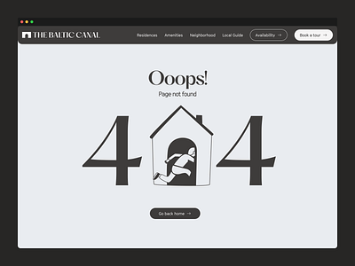 The Baltic Canal 404 Page 404 404 page error web web design