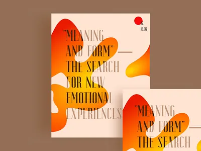 the first poster on the topic of emotions and their forms design graphic design illustration landing motion graphics typography ui vector эмоции