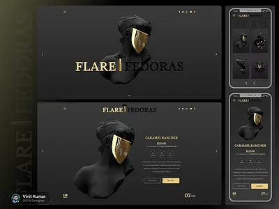 Minimalist Dark Website Design dark theme elegence figma graphic design illustration minimalist ui design uiux ux design
