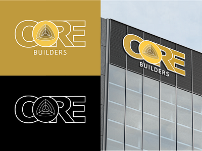 Core Builders Logo Concept adobeillustrator branding builders building logo logomark logotype