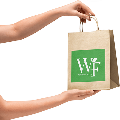 Vegan Brand Packaging Design | Whirlwind Foods brand identity brand mockup branding graphic design logo design logo mark product design sustainable design vegan branding visual identity