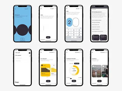 Pension Planner: User Onboarding & Financial Dashboard app app design app screens application application design design finance financial app mobile mobile app pension planner planner planning app ui user experience user interface uxui