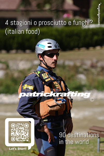 4 STAGIONI brand brandidentity branding claim design digital graphic design illustration logo manifesto mountain nature outdoor pizza rafting sport taste