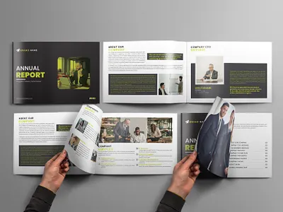 Annual Report Design booklet