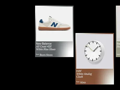 Product Showcase: Minimalist E-commerce Cards clean design digital assets e commerce minimalist online shop online store product product design product showcase ui ui design user experience user friendly user interface ux ux design