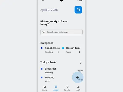 To-Do List App UI – Daily Task Manager (Daily UI #42) daily daily ui dailyui ui uichallenge ux