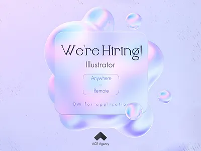 Hiring banner design 3d banner banner design design idea graphic design hiring minimal design ui design