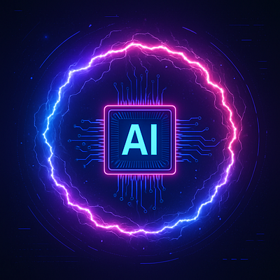 Artificial intelligence innovation concept