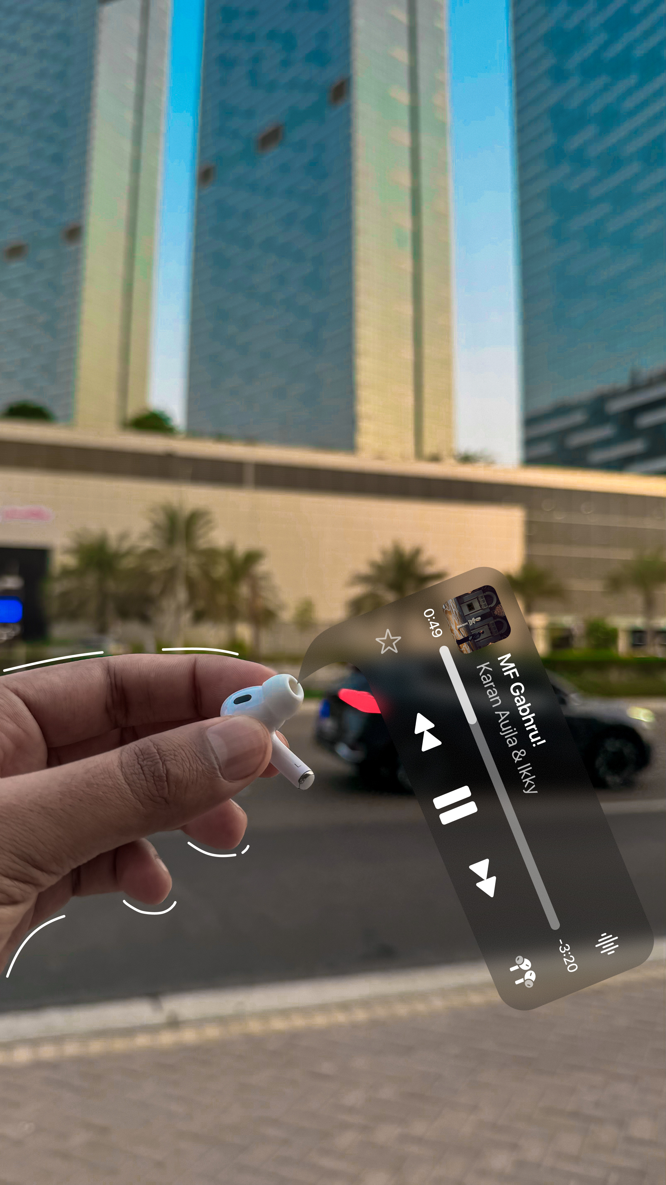 UI in the Wild — Experience Beyond the Screen apple music creative creativity graphic design insta story music story idea story of the day ui