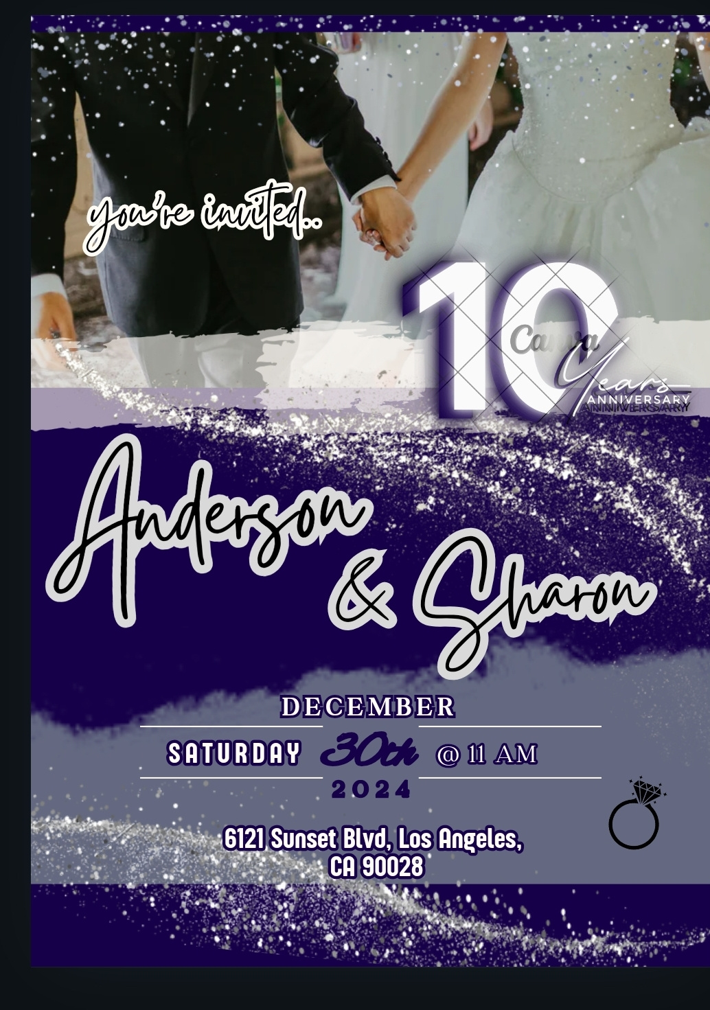 Invitation Design event invitation designs graphic design invitation designs lifestyle ui design visual design wedding anniversary designs