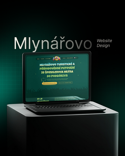 Mlynářovo Website Design cartoonish figma figma design funny fonts graphic design landing page design responsive design ui design uiux unique web design website design