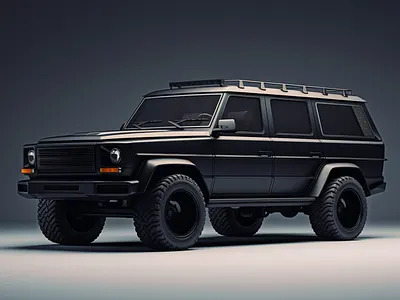 AI Generative 3d SUV 3d suv ai ai design car graphic design logo social media suv ui ux