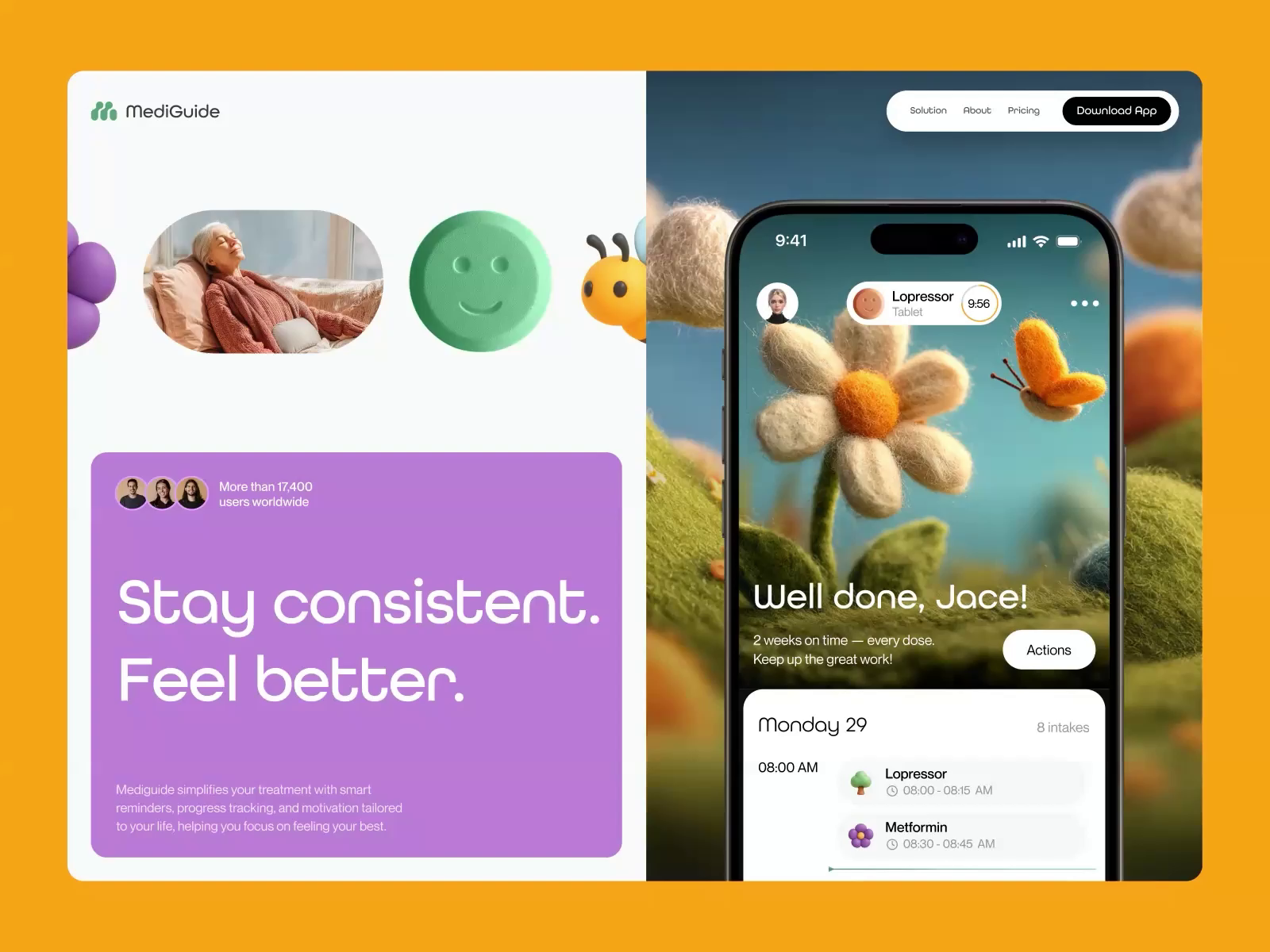 Example of Website UI Concepts