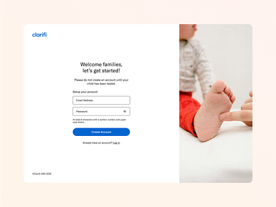 Family account creation account asd family health portal log in