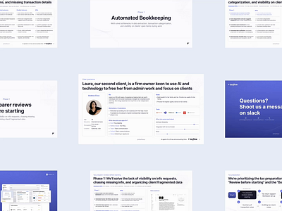 Product roadmap slides decks design for founders information design pitch design presentation design product design product roadmap product slides product strategy roadmap creation slide design slides startup design strategic communication tax tech ui uiux ux ux strategy visual storytelling