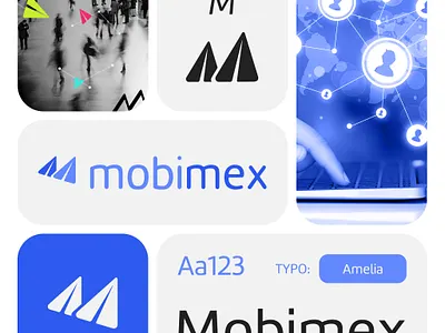 Mobimex — Broadcasting SMS Directly to End Users advertising branding design graphic design illustration logo logo design logotype print design vector