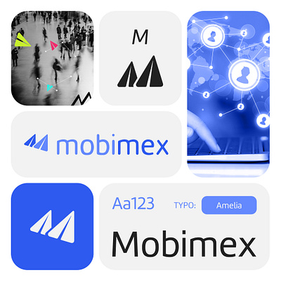 Mobimex — Broadcasting SMS Directly to End Users advertising branding design graphic design illustration logo logo design logotype print design vector