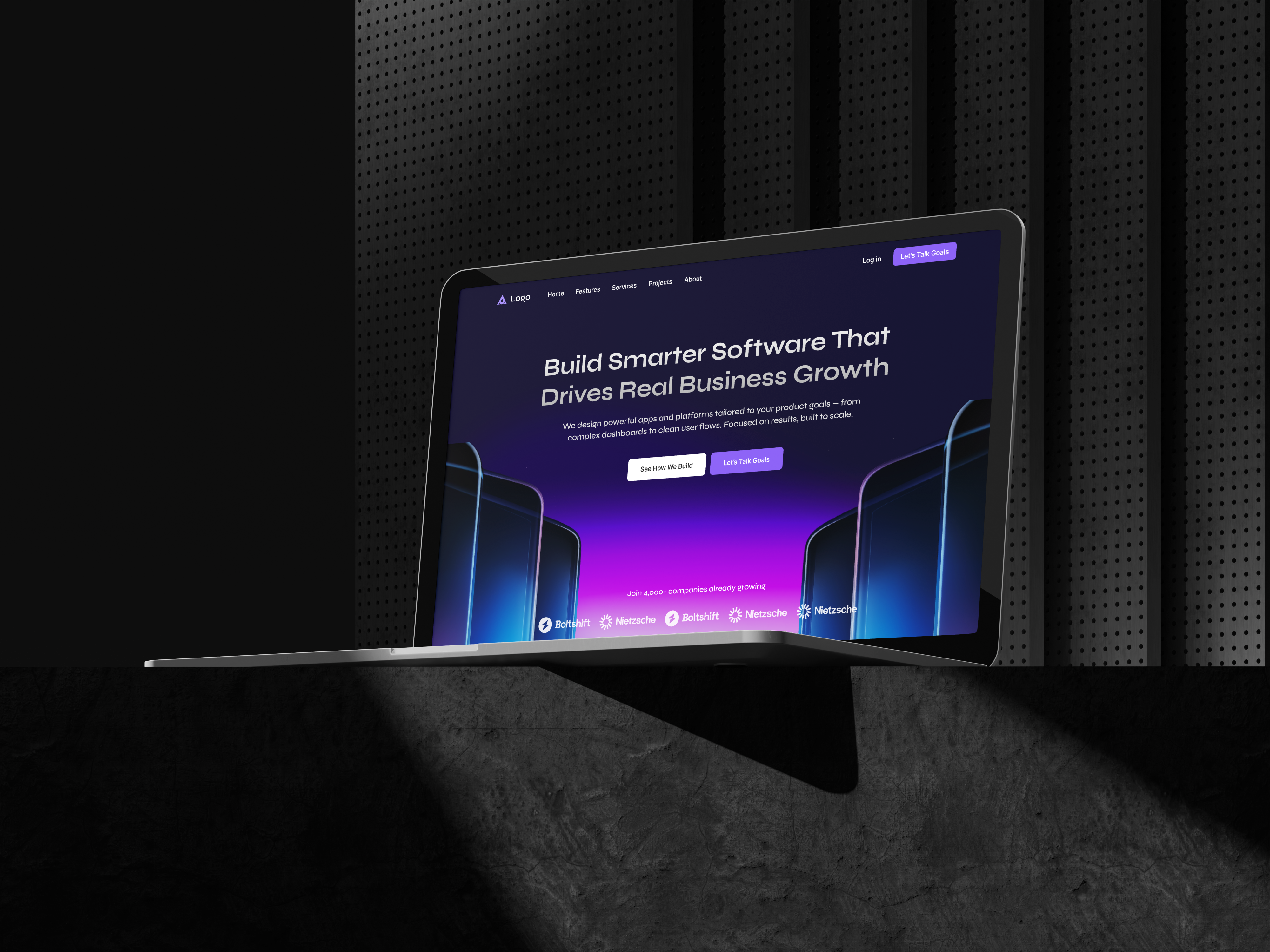 Example of Custom Website Design