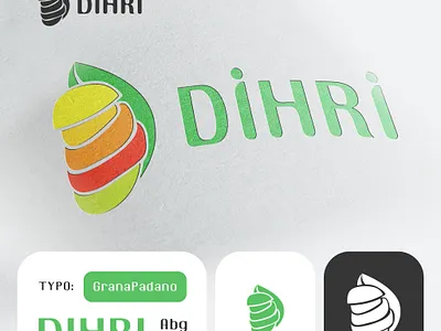 DIHRI — Production and Trading of Frozen Fruits and Vegetables advertising branding design graphic design illustration logo logo design logotype print design vector