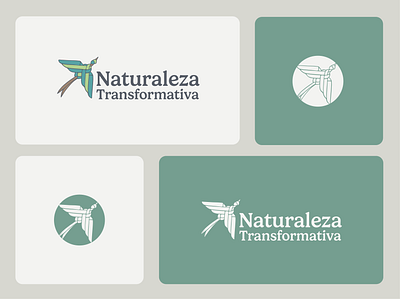 Naturaleza Transformative Logo bird branding design graphic design icon illustration latin america logo naturaleza nature transform transformation
