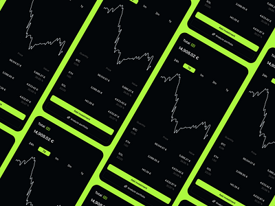 Arthafolio - coming soon crypto mobile mockup money ui ux web app