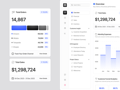 Klarivo - ERP Dashboard clean crm dashboard dashboard dashboard design data data visualization design enterprise dashboard enterprise dashboard design erp erp dashboard erp dashboard design product design saas ui ui design uiux uiux design ux webapp