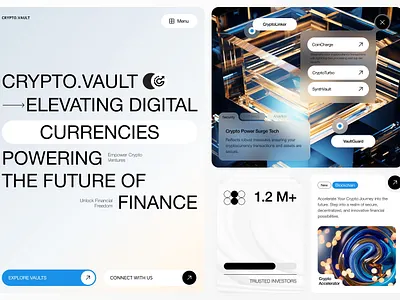 Futuristic UI for the Web3 Digital Finance branding design futuristic futuristic design interface liquid glass ui ui design uiux ux ux design web design website design