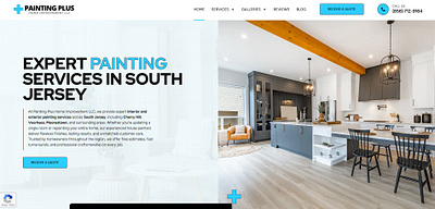 Painting Contractor Web Design painter painting company web design wordpress