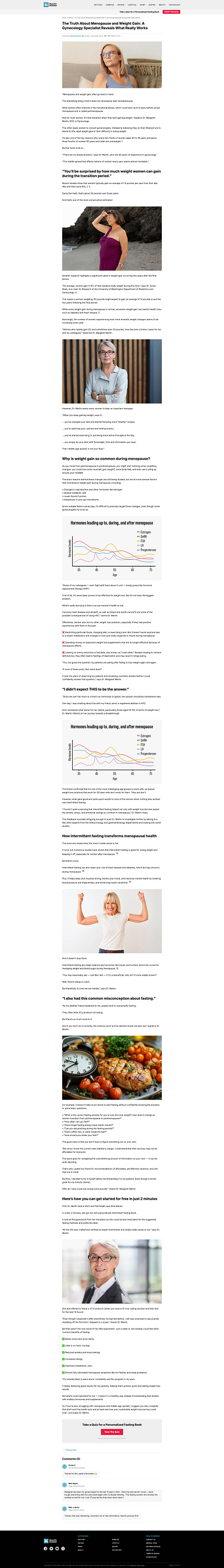Health Insider Advertorial Page funnelish funnelish template health insider advertorial page