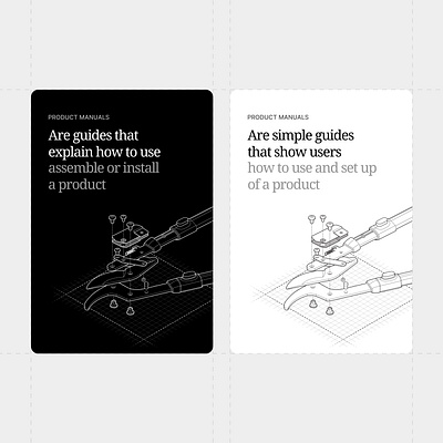 Product Manuals - How to set up a product 3d animation branding design graphic design guide how to use illustration line art logo manuals motion graphics product product manuals ui ux vector
