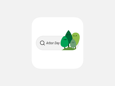 Arbor Day arbor day badges card design icon illustrations ui widget
