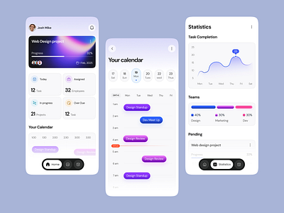 Task Management App app design co ordination app design ios mobile app mobile app design native app product design productivity app project management project management app task application design task list task management task management app task manager task manager application to do app ui ux