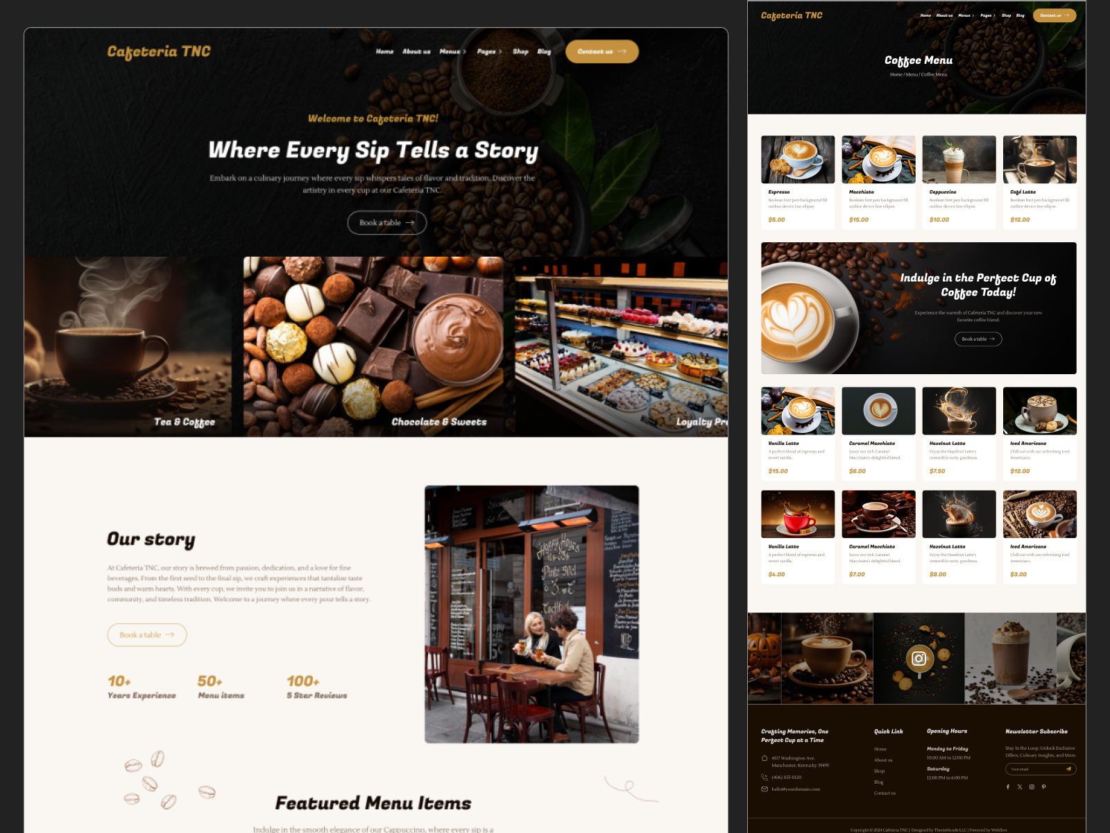 Example of Webflow Website Customize & Cms Setup
