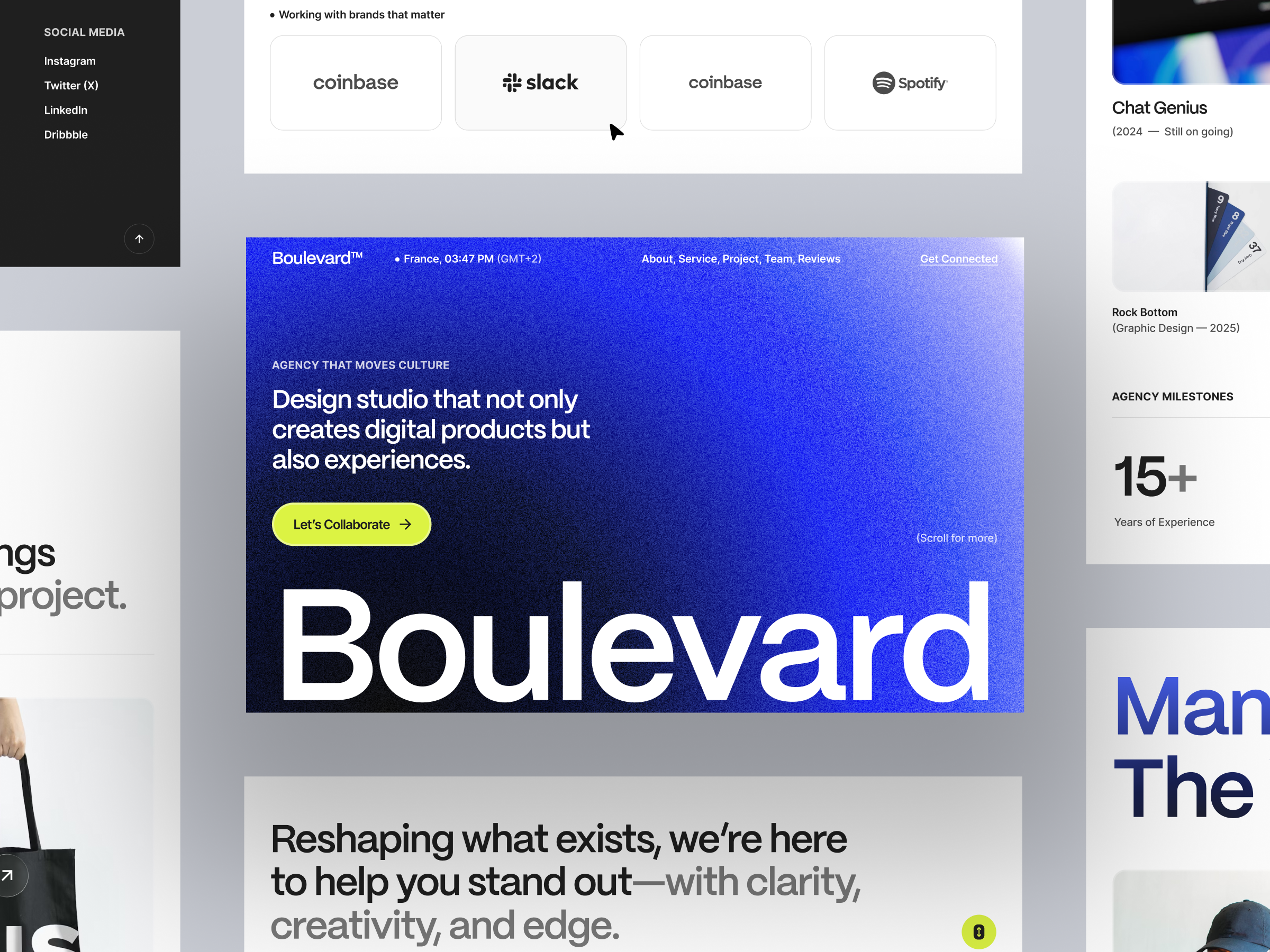 Example of Custom Presentation Design
