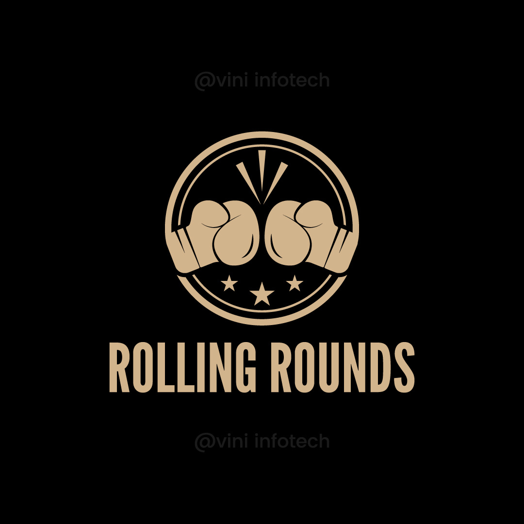 Rolling Rounds Logo graphic design logo