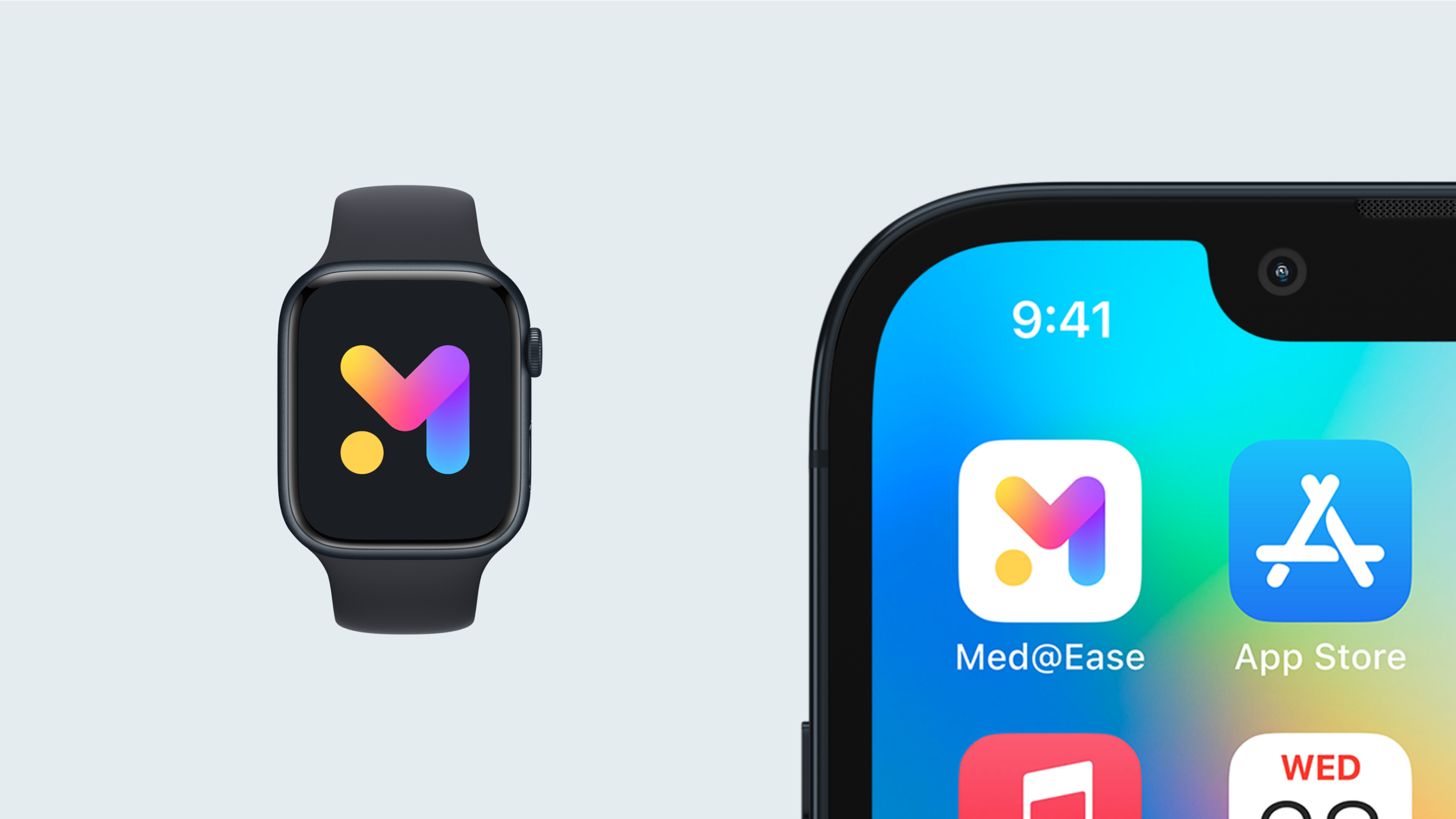 Health App Design app apple watch branding healthcare healthtech hooman hue icon logo mobile