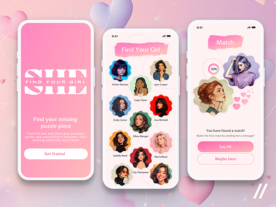 Dating App Mobile iOS App Design android app app design concept app design template dashboard dashboard design dating dating app design ios mobile mobile app mobile app design mobile ui online product design ui ux