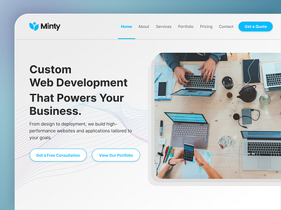Hero Section figma design hero section uiux design web design