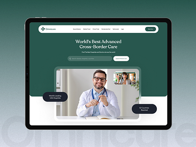 Omnicure – Global Healthcare Web Platform creativedesign crossbordercare dailyui design designforgood designinspiration doctor dribbbleshot globalhealth healthcaredesign healthcareui healthtech medicalwebsite sdf telemedicine uxdesign webdesign website websitedesign