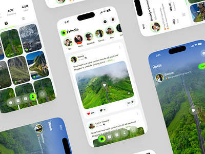 Social Media Mobile App application application ui appui mobile app mobile app design mobiledesign travelapp ui
