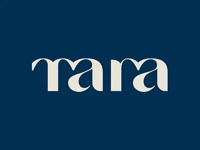 Tara Skincare brandidentity branding design graphic design logo monogram typography