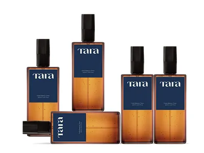 Tara Skincare brandidentity branding graphic design logo monogram typography ui vector