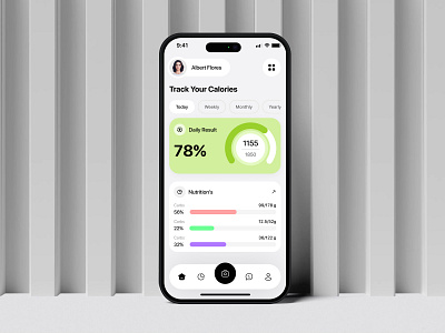 Food Calorie App Design ai food calorie app design calories chart food app food calorie food calories app design food calories tracker food planner food track healtchare meal plan mobile app nutrition nutrition app pixelnaiem planner tracking app ui uiux