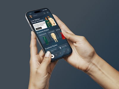 Next-Gen Virtual eCommerce App Design Concept android branding ecommerce ecommerce app ecommerce application ecommerce ui app iphone minimal mobile mobile app mobile ui product design shop shopping shopping app shopping cart store user experience user interface virtual shopping