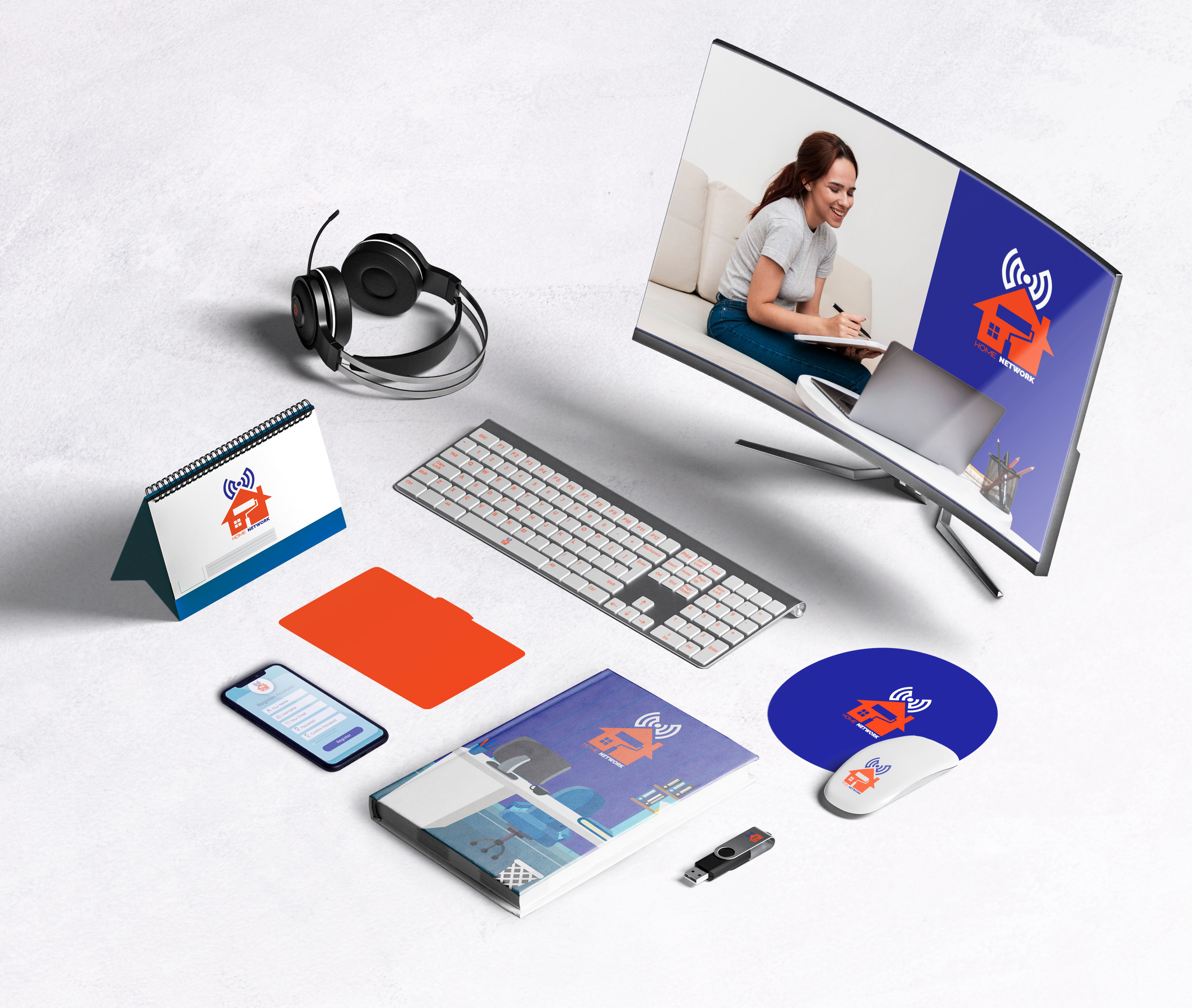 Example of Brand Identity And Logo Design