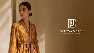 SATTVA & SAGE | BRANDING branding clothing cultural graphic design logo minimalistic