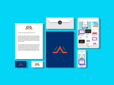 Brand Identity or Stationery Design brand brand identity branding design graphic design logo stationary