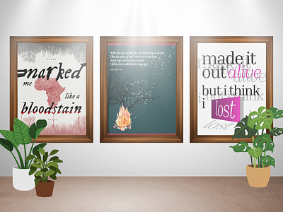 For the love of music: Lyric Posters! bold graphic design illustration lyrics minimal music song visual design
