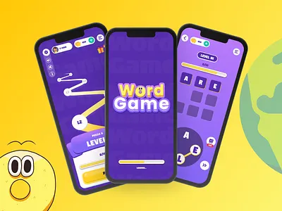 Word Game 3d branding graphic design logo ui